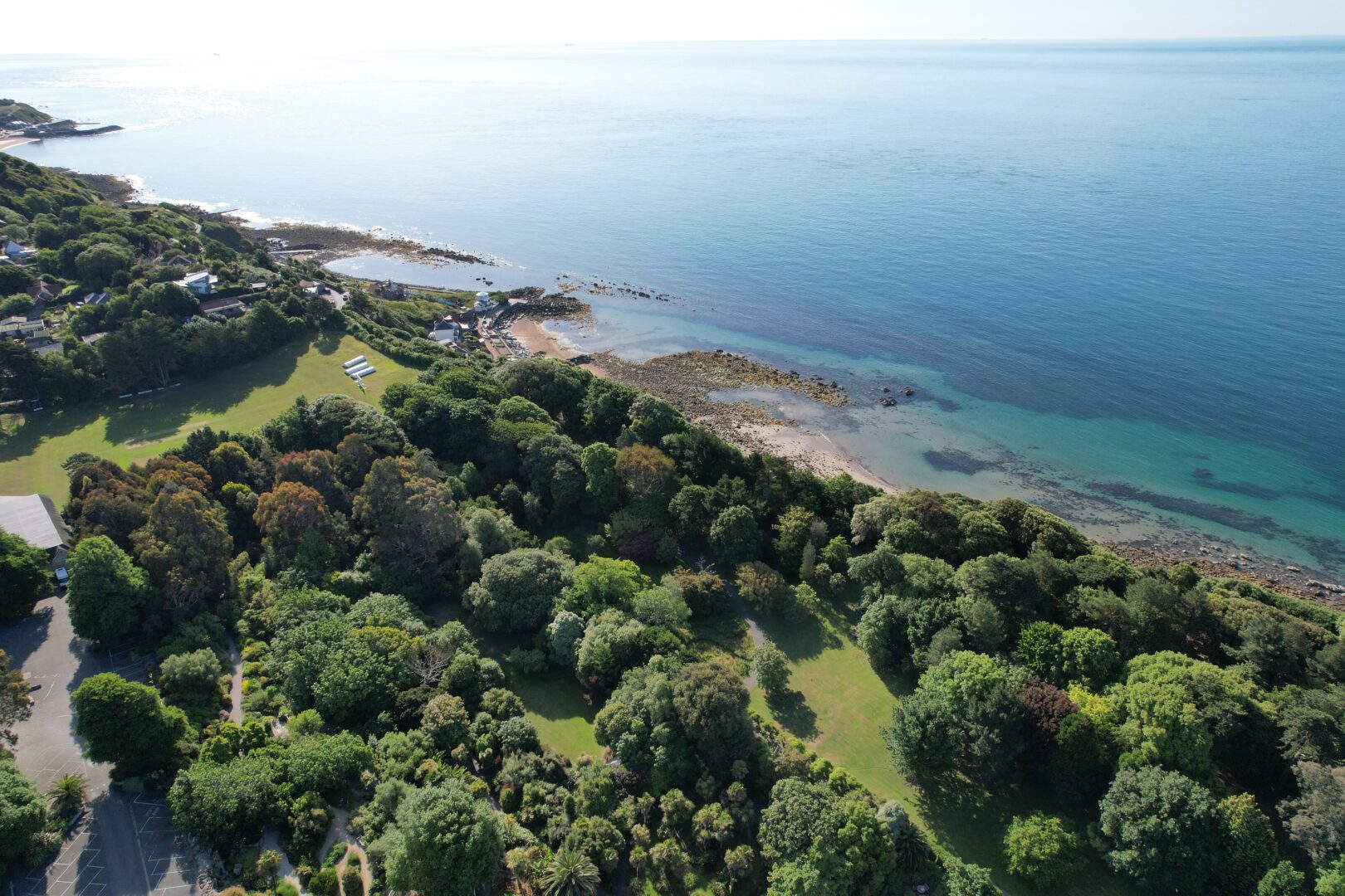 Ventnor Botanic Garden The eastern end of the Garden